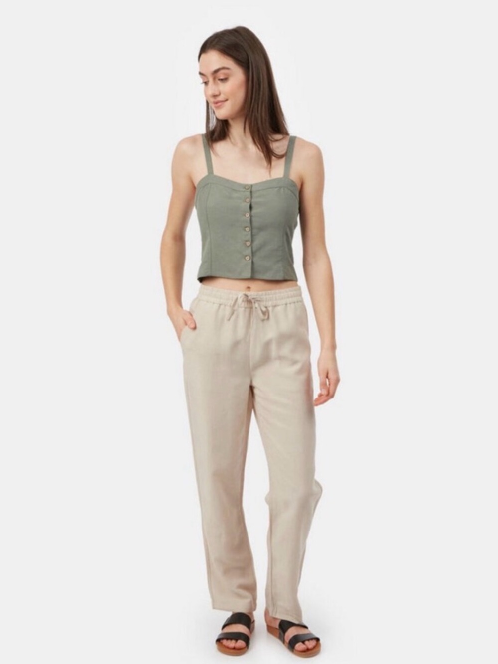 Tentree Linen Wilshire Pant | Size Small